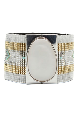 Manchetarmband Hopis - Zilverkleurig