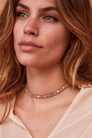 2-in-1 Manchetarmband Amalia - Japanse Kraaltjes