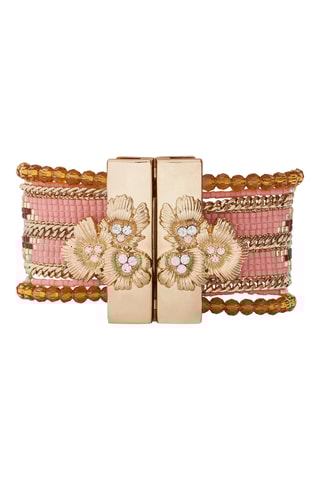 Manchetarmband Eternity - Roze