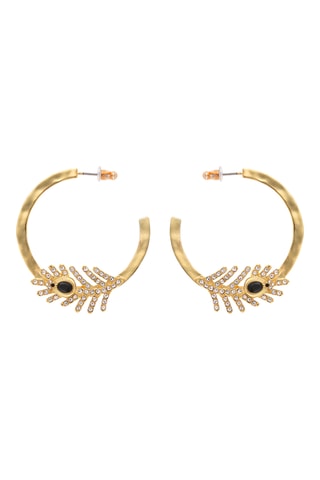 Creolen Verguld met Geelgoud Carmelle - Zirkonia’s