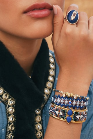 Armband Verguld met Geelgoud Cesaria - Zirkonia’s