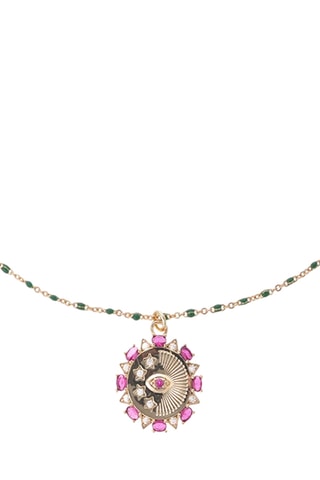 Ketting Verguld met Geelgoud Duardo - Zirkonia’s