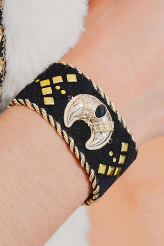 Manchetarmband Verguld met Geelgoud Evana