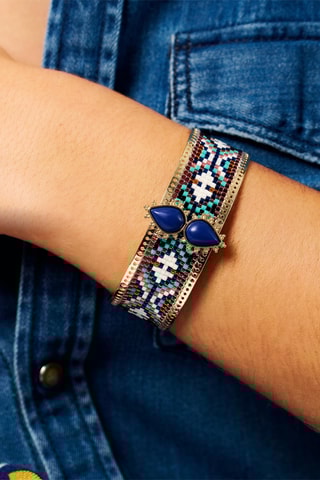 Open Armband Verguld met Geelgoud Frisco