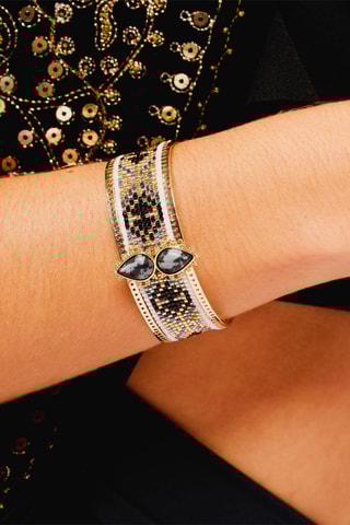 Open Armband Verguld met Geelgoud Frisco