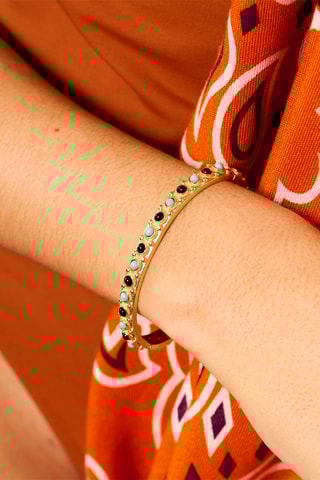 Open Armband Verguld met Geelgoud Ispa