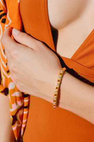 Open Armband Verguld met Geelgoud Ispa