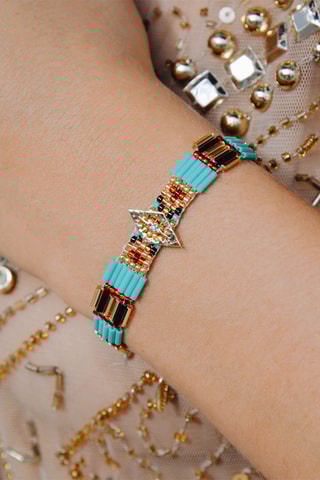 Armband Verguld met Geelgoud Kaia - Zirkonia’s