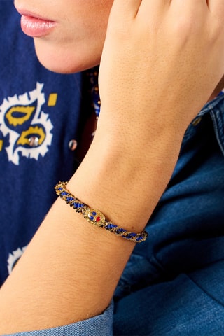 Armband Verguld met Geelgoud Kalao