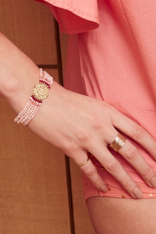 Manchetarmband Venus - Roze