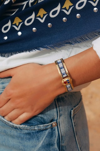 Open Armband Verguld met Geelgoud Kayanne