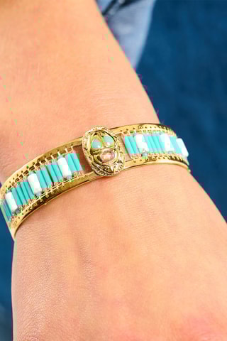 Open Armband Verguld met Geelgoud Kayanne