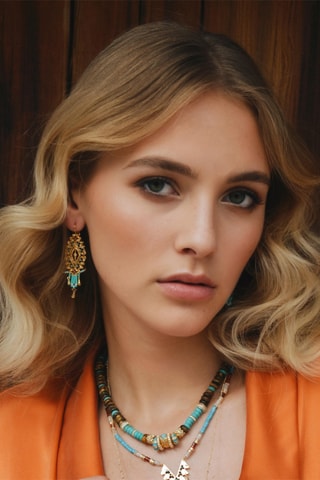 Oorbellen Verguld met Geelgoud Kora - Zirkonia’s