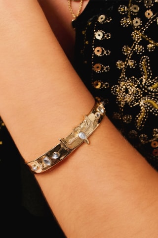 Open Armband Verguld met Geelgoud Mahani