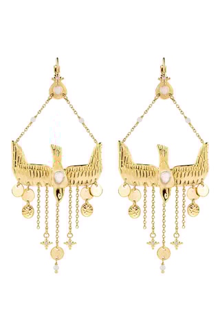 Oorbellen Verguld met Geelgoud Menny - Zirkonia’s