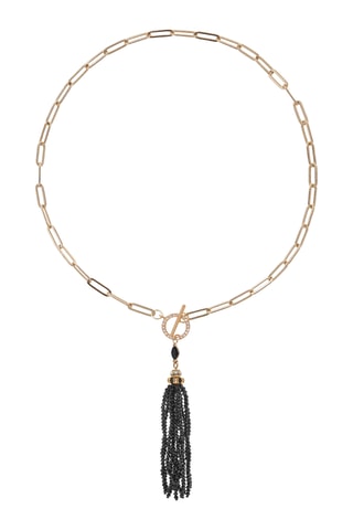 Ketting Verguld met Geelgoud Mila - Zirkonia’s