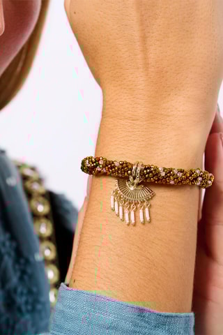 Armband Verguld met Geelgoud Nali