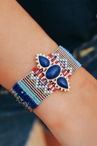 Manchetarmband Verguld met Geelgoud Noliti