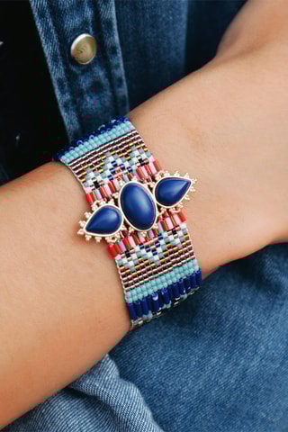 Manchetarmband Verguld met Geelgoud Noliti