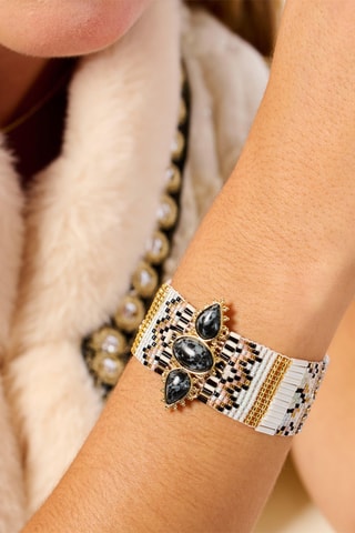 Manchetarmband Verguld met Geelgoud Noliti