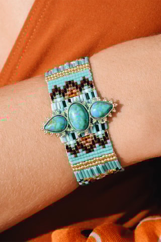 Manchetarmband Verguld met Geelgoud Noliti