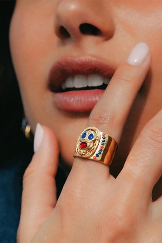 Ring Verguld met Geelgoud Nyle