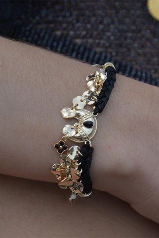 Armband Verguld met Geelgoud Rozo - Labradorieten, Opalen en Zikronia’s