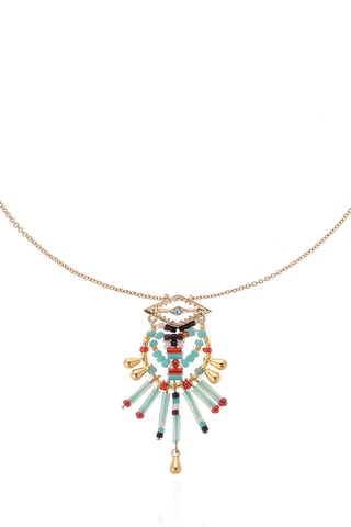 Ketting Verguld met Geelgoud Sando - Zirkonia’s