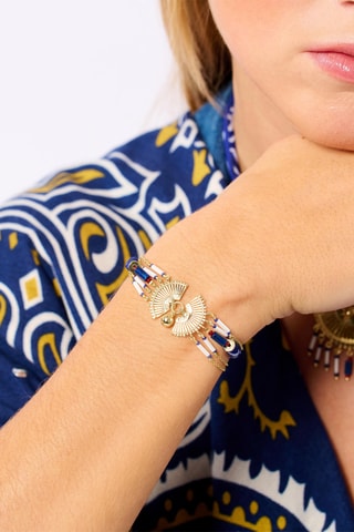 Armband Verguld met Geelgoud Skylett