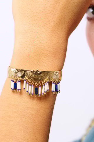 Open Armband Verguld met Geelgoud Swenn