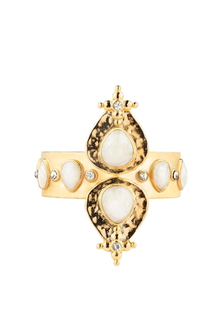 Ring Verguld met Geelgoud Vadja