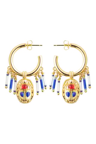 Creolen Verguld met Geelgoud Valdo