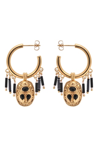 Creolen Verguld met Geelgoud Valdo