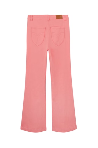 Flare Broek Meghan - Koraalrood