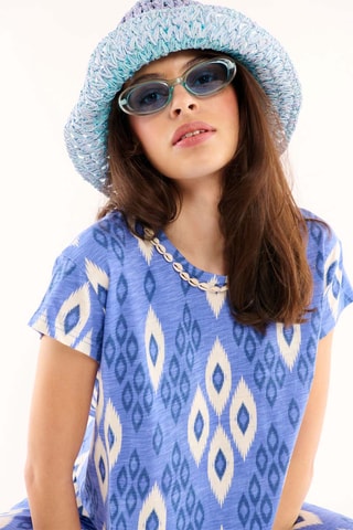 T-shirt Amandine - Lichtblauw