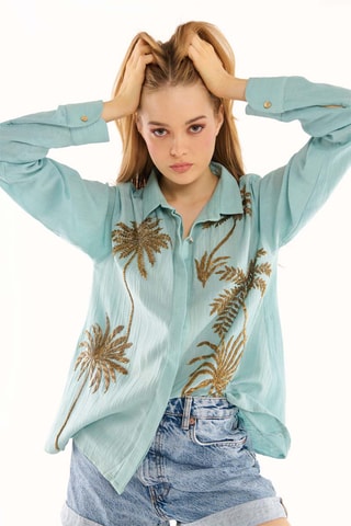 Blouse Angelo - Turquoise