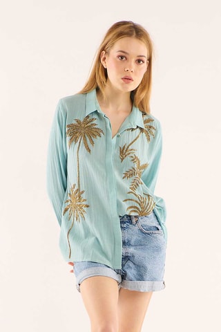 Blouse Angelo - Turquoise