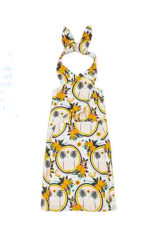 Rechte Jurk Anita - Geel