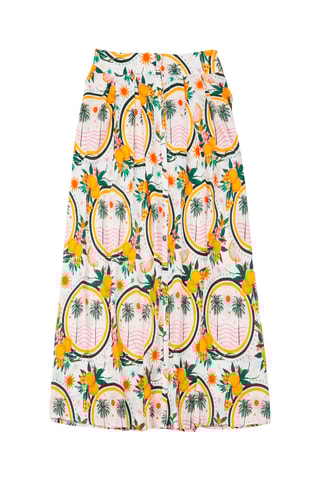 Rechte Rok Bobbie - Geel