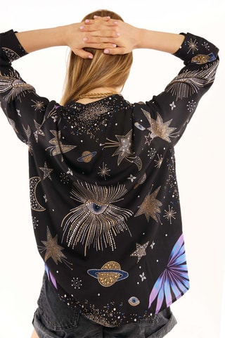 Blouse Bonaventure Comete - Zwart