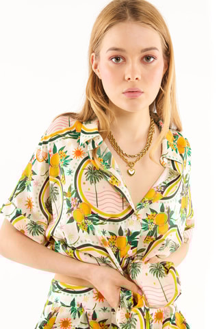 Blouse Brendon - Geel