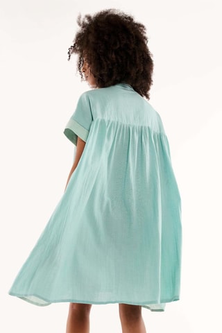 Blouse-jurk Clovis - Turquoise