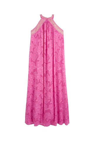 Lange Jurk Gabriel - Fuchsia 