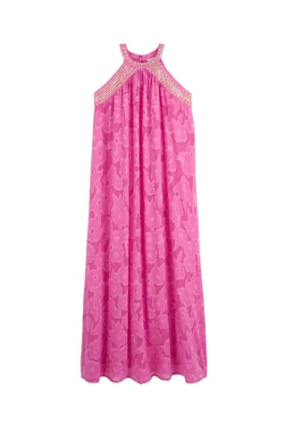 Lange Jurk Gabriel - Fuchsia 