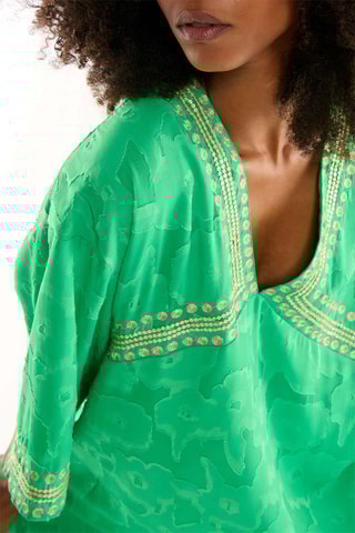 Kaftan Justine - Groen