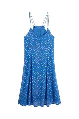 Robe patineuse Kenny - Bleu cobalt