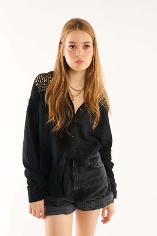 Blouse Lydie - Zwart 