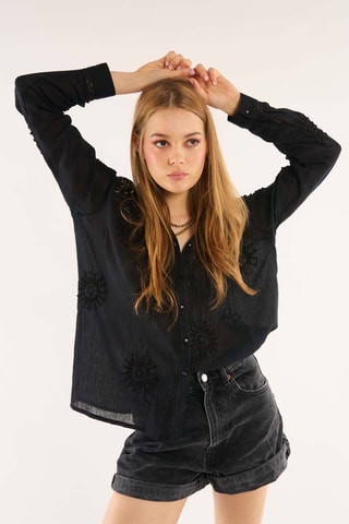 Blouse Lydie - Zwart 