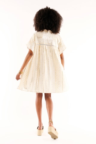 Blouse-jurk Rihanna - Ecru