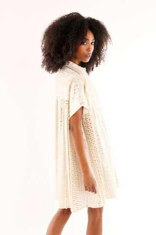 Blouse-jurk Rihanna - Ecru